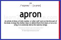 How to pronounce apron