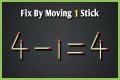 Matchstick Riddle: Solve 1x5=8 by Moving Just 1 Stick